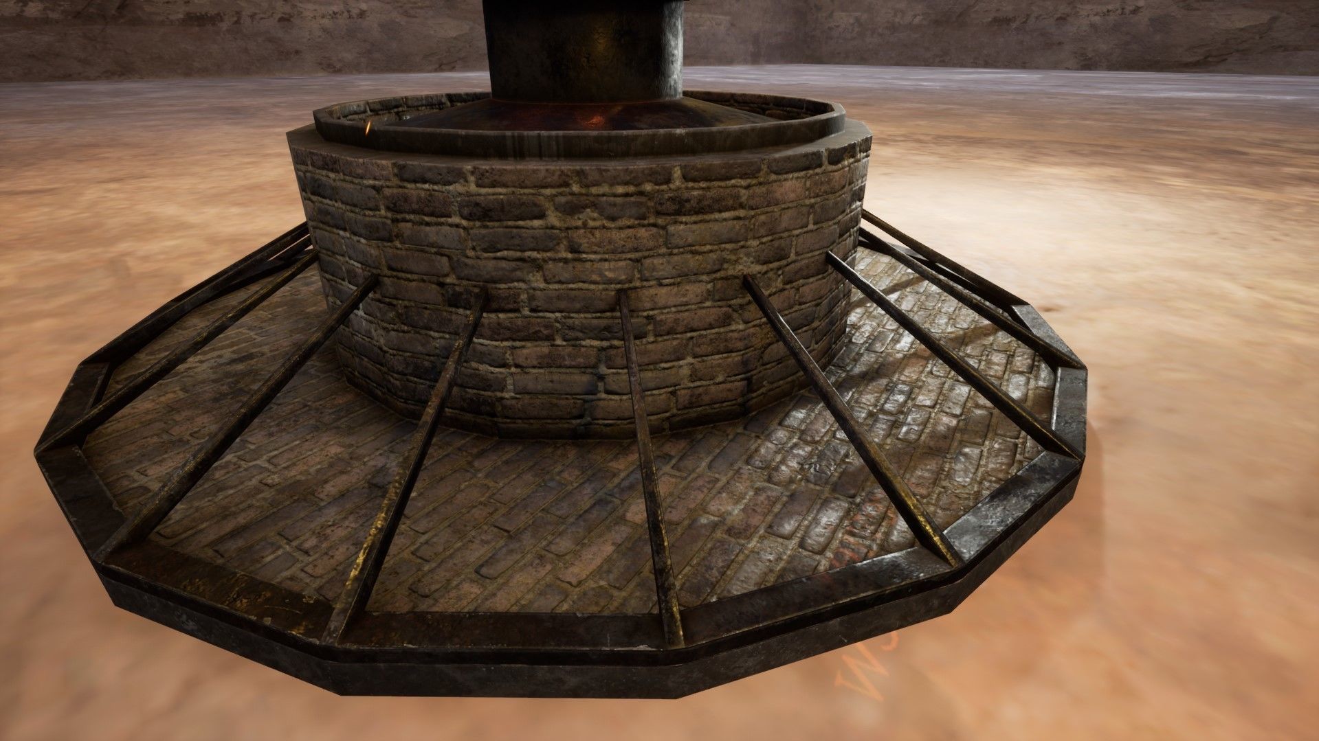 Medieval Smeltery Low Poly 3D Model Low-poly 3D model_17