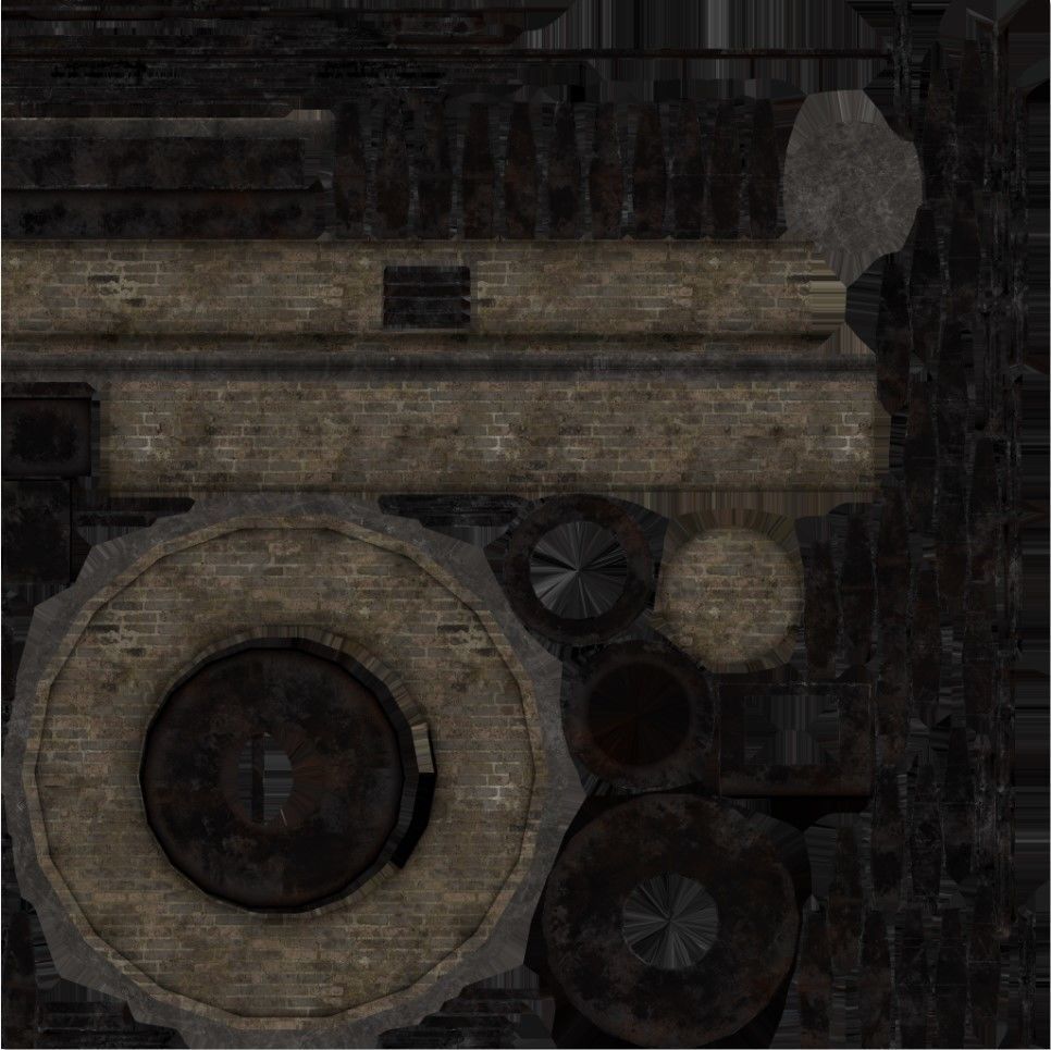 Medieval Smeltery Low Poly 3D Model Low-poly 3D model_19