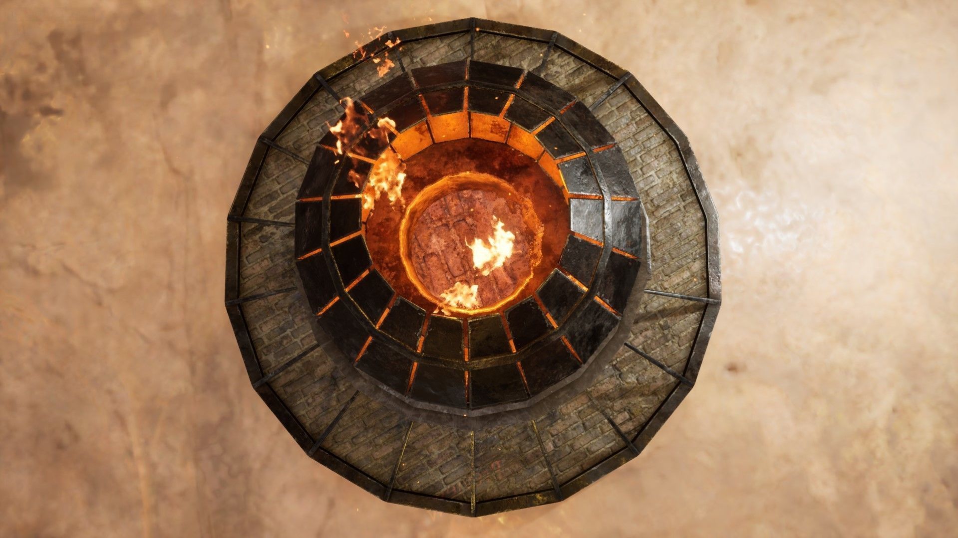 Medieval Smeltery Low Poly 3D Model Low-poly 3D model_6