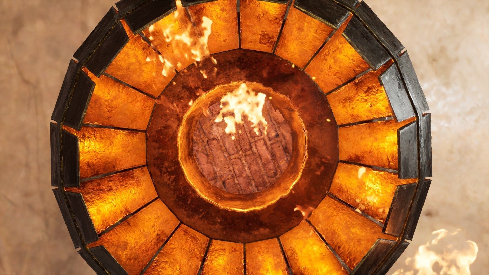 Medieval Smeltery Low Poly 3D Model Low-poly 3D model_1