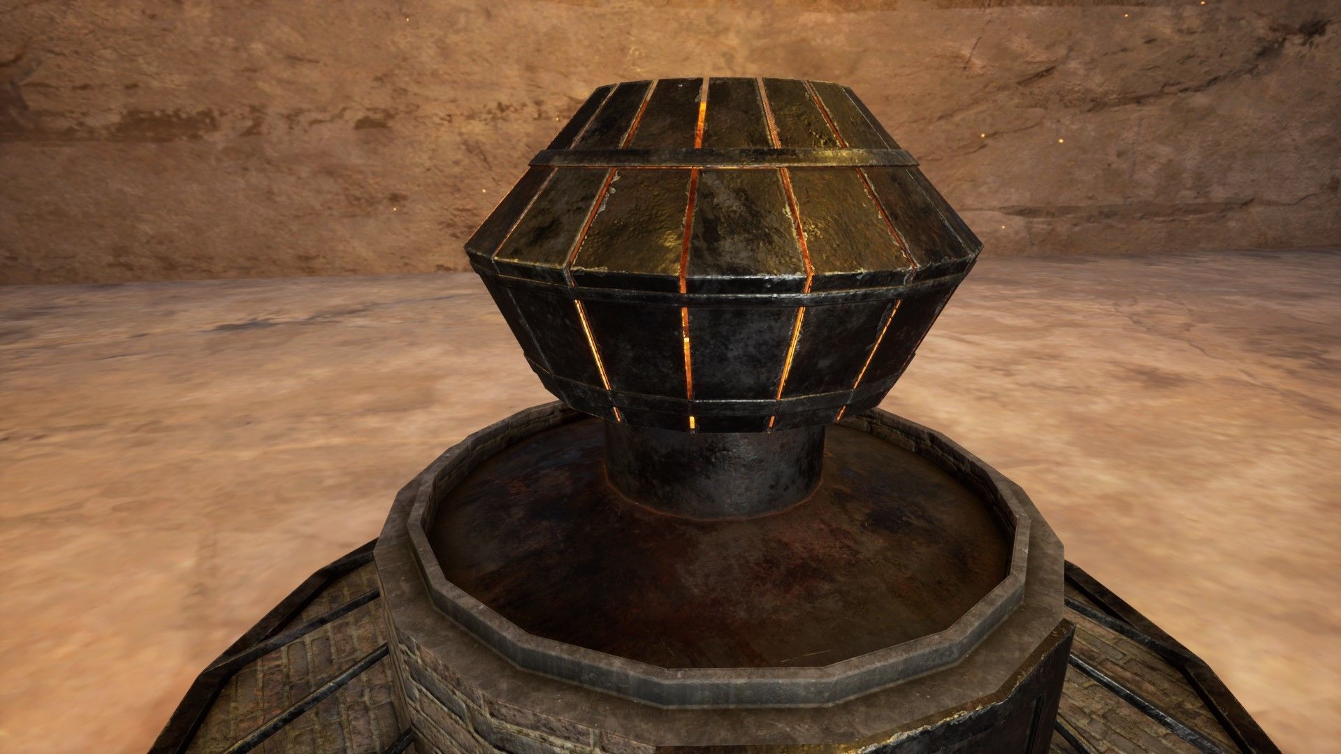 Medieval Smeltery Low Poly 3D Model Low-poly 3D model_16