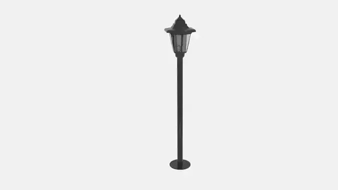 LED Outdoor Solar Garden Light Long