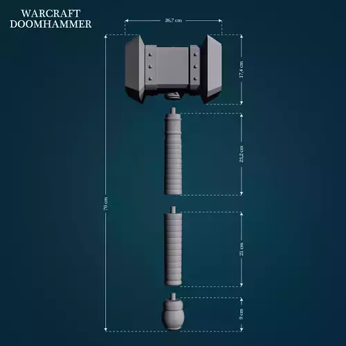 Doomhammer from WarCraft