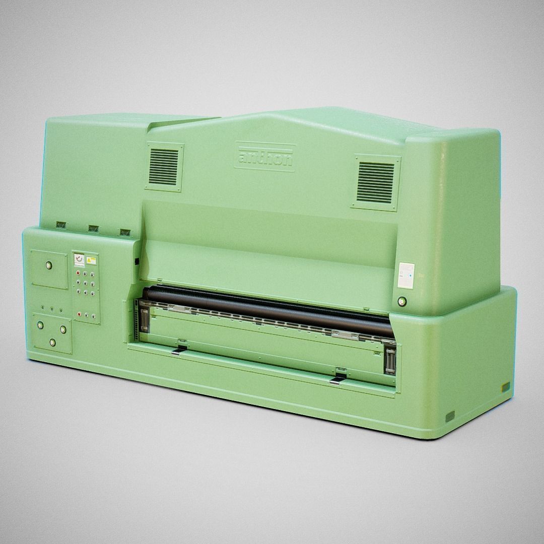 Sanding Machine - Anthon 02 Low-poly 3D model_4