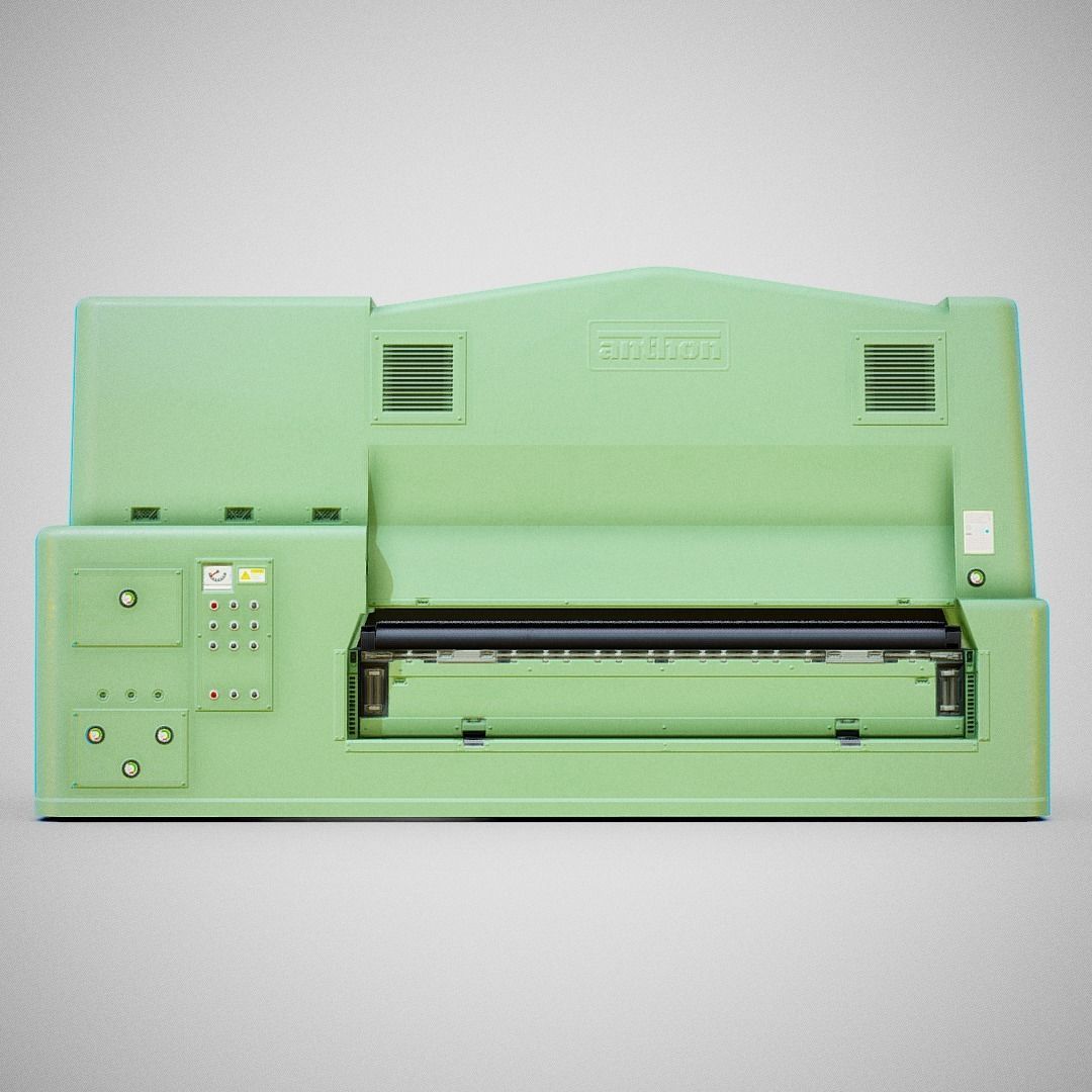 Sanding Machine - Anthon 02 Low-poly 3D model_1