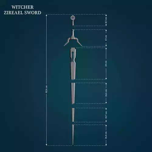 Zireael Sword from Witcher