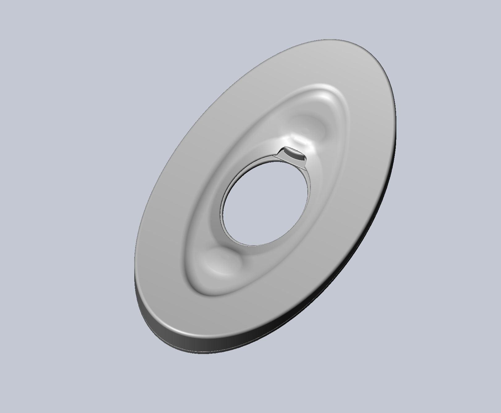 3D-Printable Airplane Window Screen Frame 3D print model_20