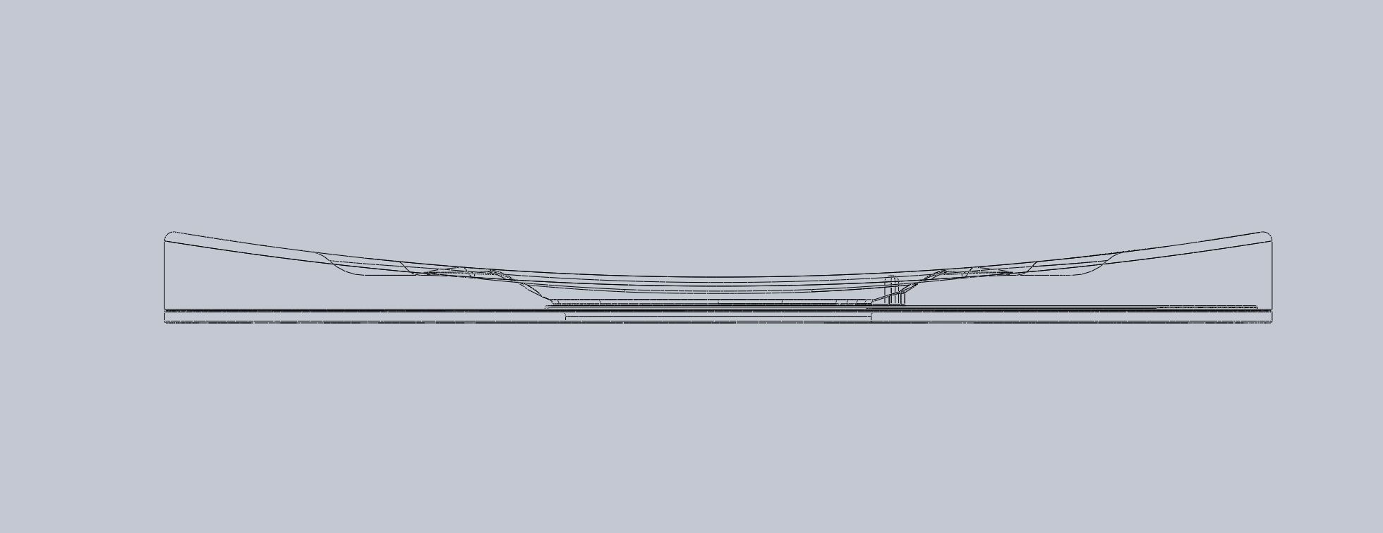 3D-Printable Airplane Window Screen Frame 3D print model_16
