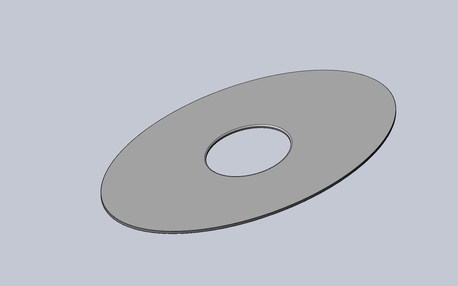 3D-Printable Airplane Window Screen Frame 3D print model_11