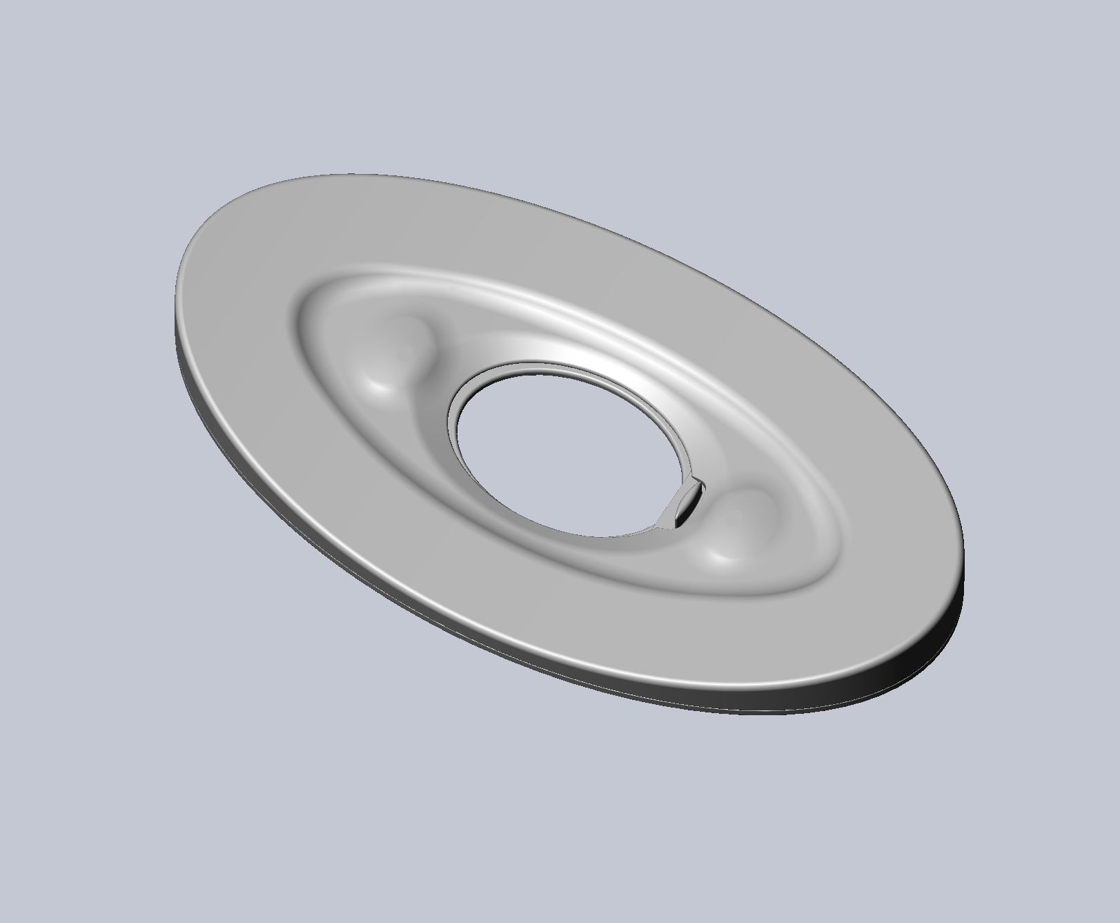 3D-Printable Airplane Window Screen Frame 3D print model_21