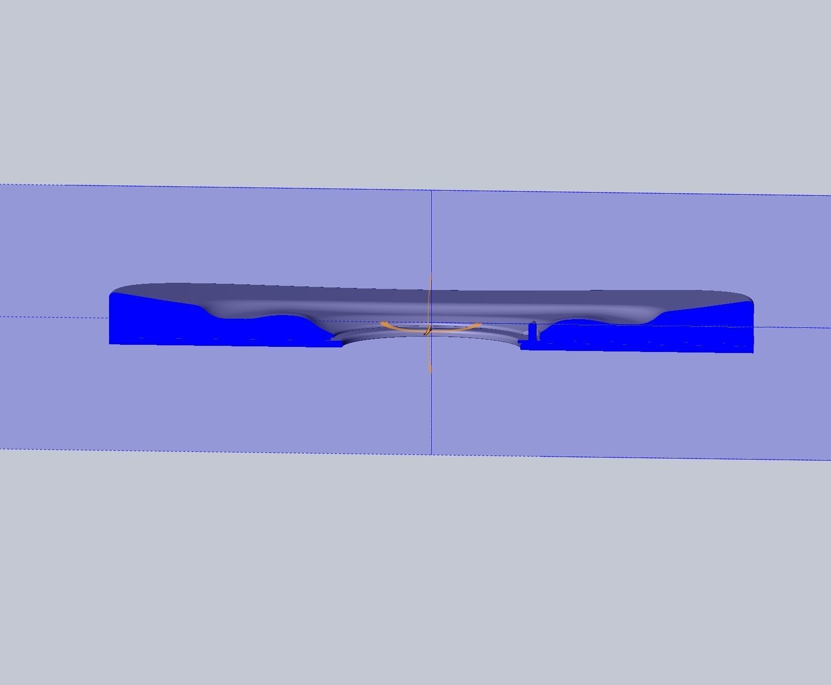 3D-Printable Airplane Window Screen Frame 3D print model_23