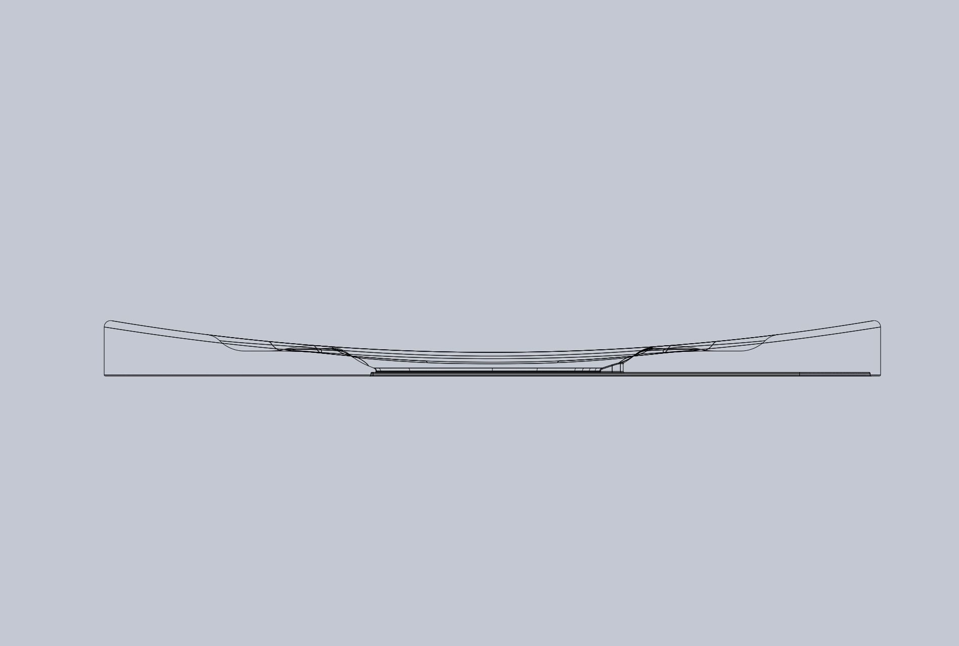 3D-Printable Airplane Window Screen Frame 3D print model_34