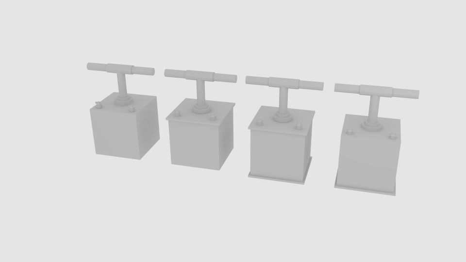  Explosion Push  3D model_4