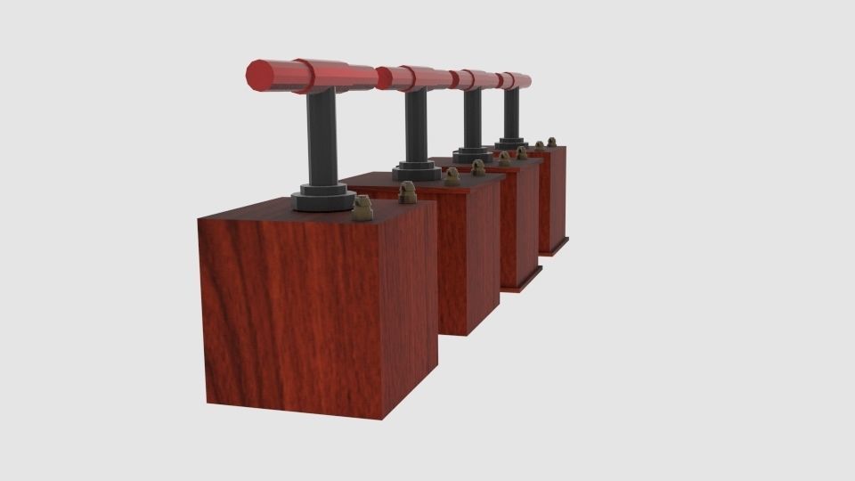  Explosion Push  3D model_2