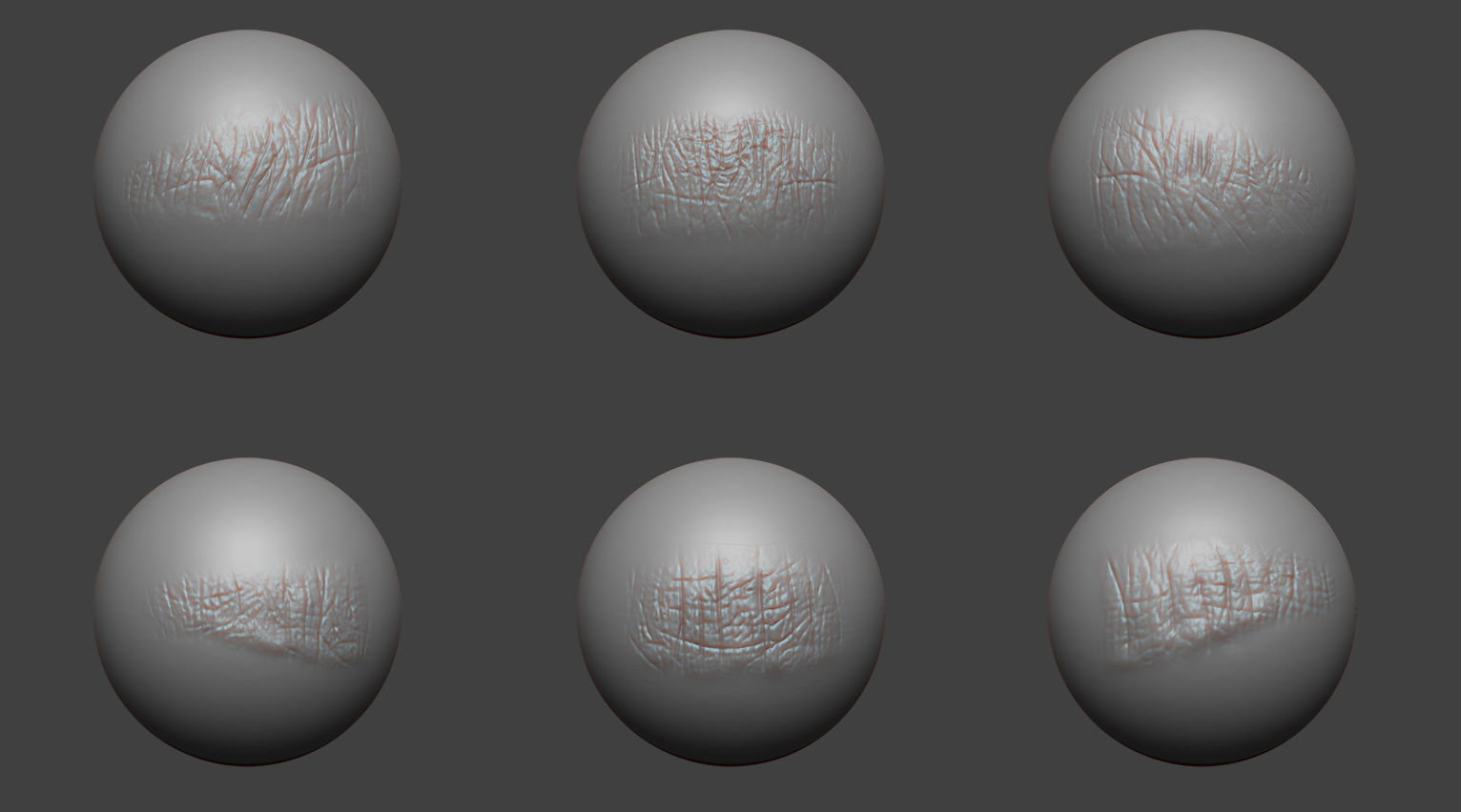 Lips Detail Alpha Pack 3D model_1