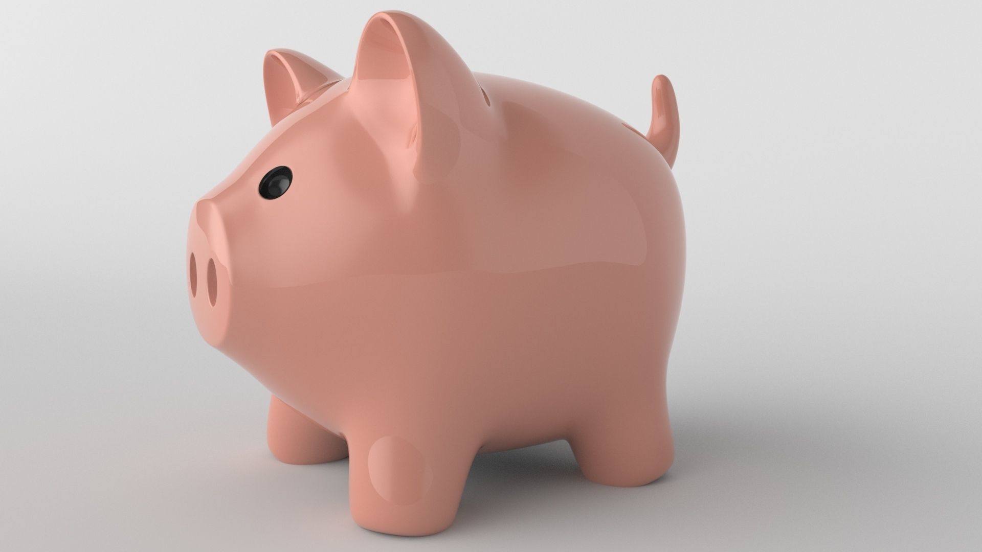 Piggy bank 3D model_9