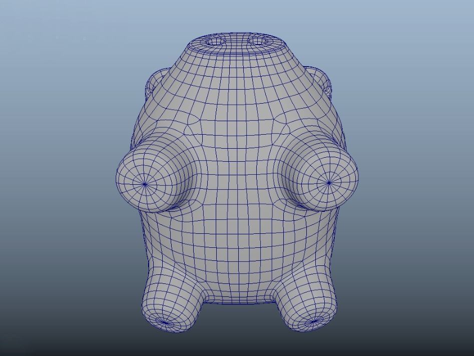 Piggy bank 3D model_20