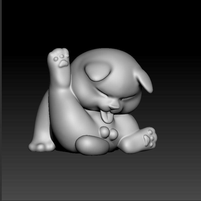 Cat Cute 3D Model For Print 3D print model_6