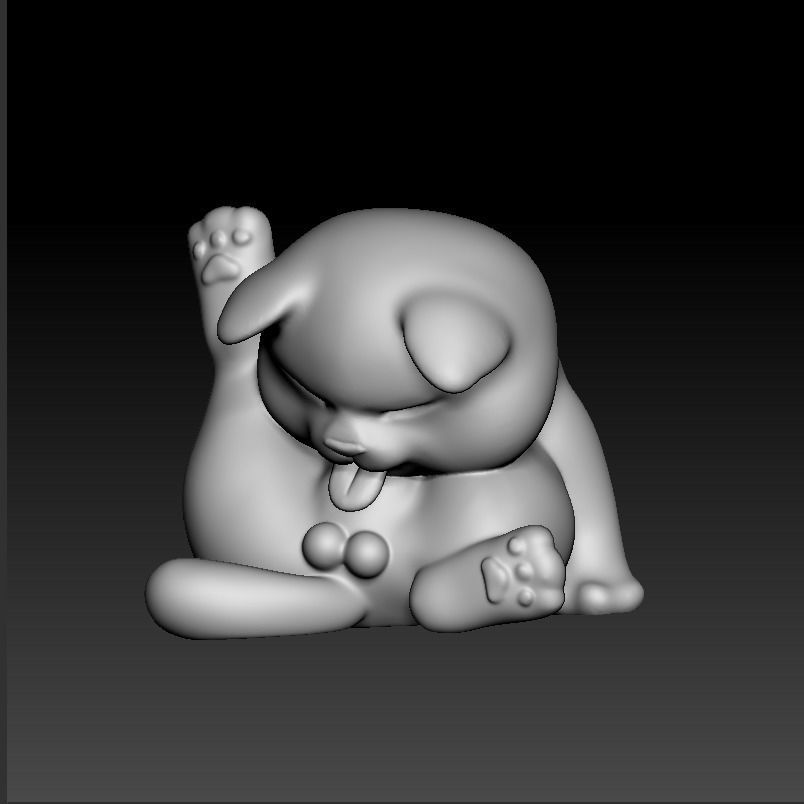 Cat Cute 3D Model For Print 3D print model_7