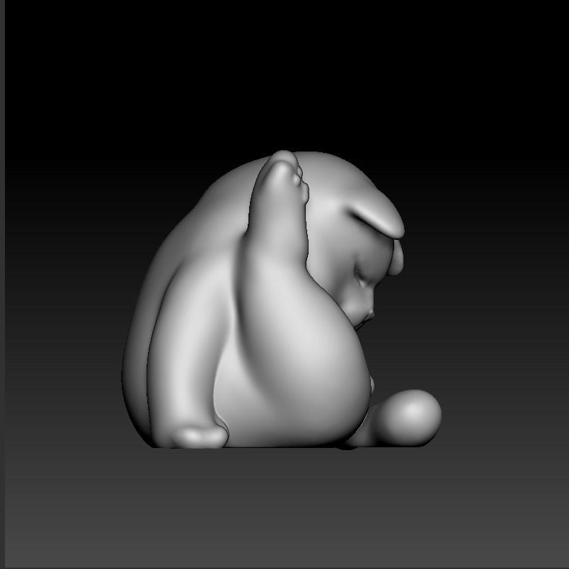 Cat Cute 3D Model For Print 3D print model_5