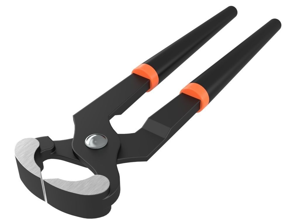 Pincers pliers 3D model_1