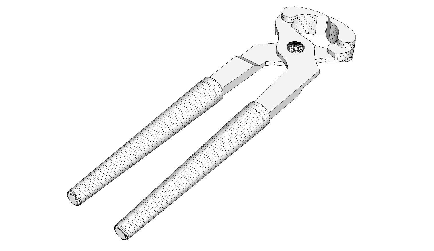 Pincers pliers 3D model_13