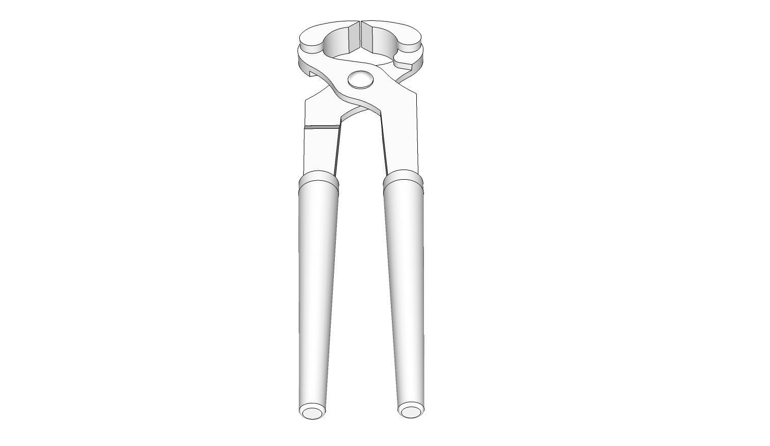 Pincers pliers 3D model_12