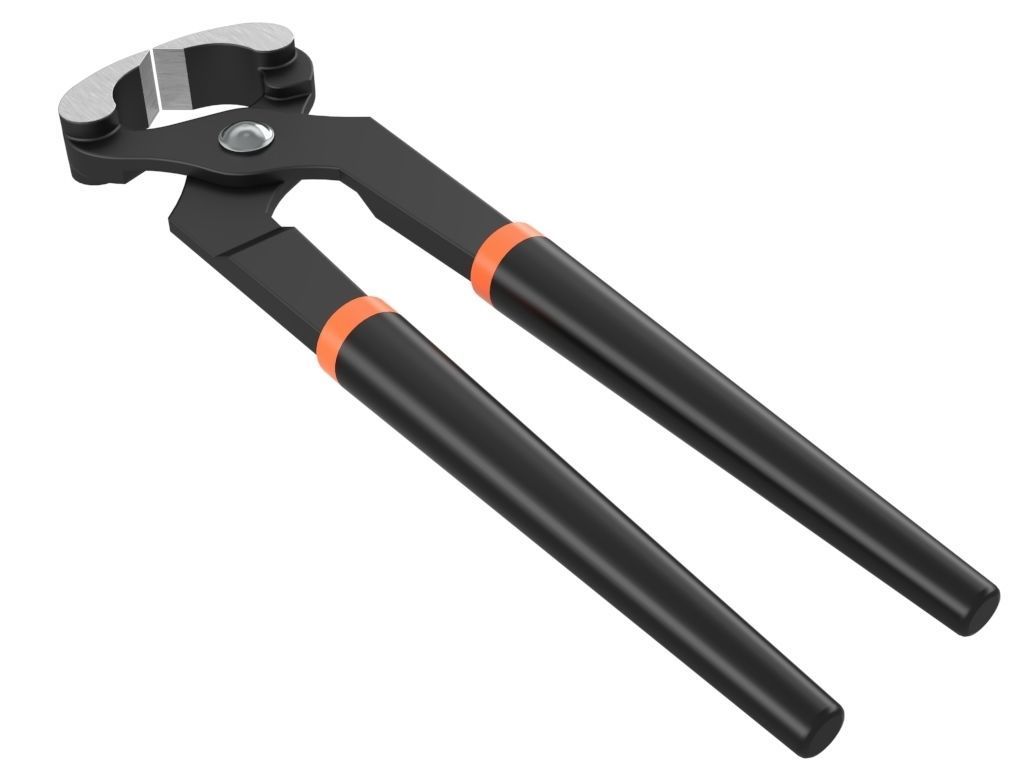 Pincers pliers 3D model_3