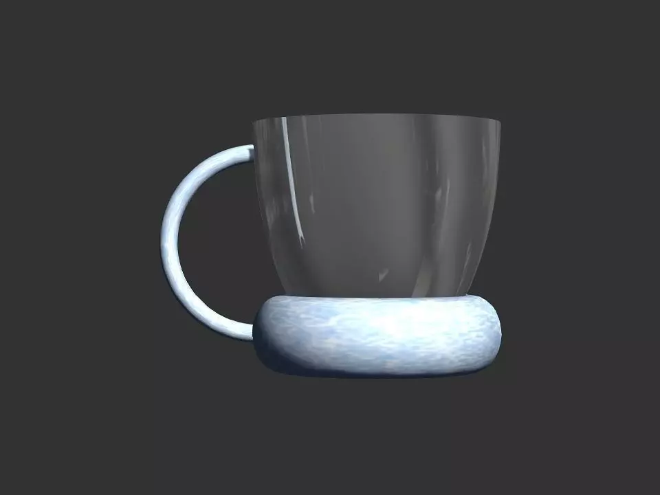 3D printable cup 3D print model_0