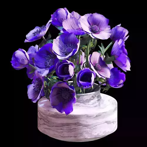 Bouquet 02  3D model