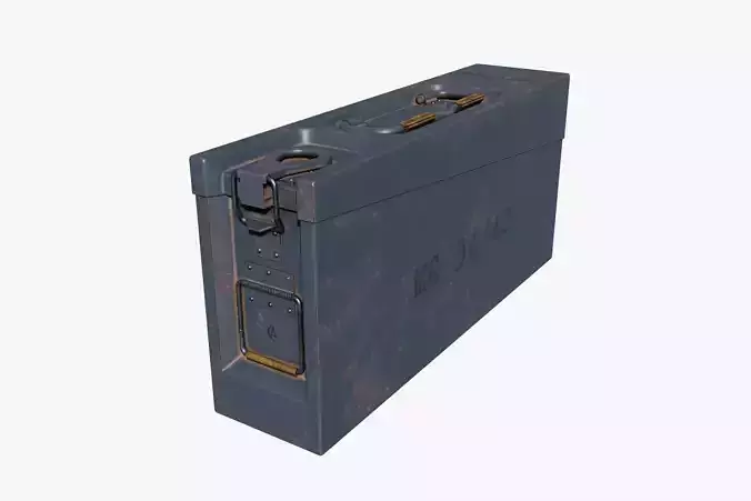 AMMO BOX GERMAN WW2 GREY