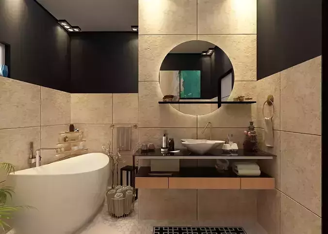 Bathroom Design 3D model
