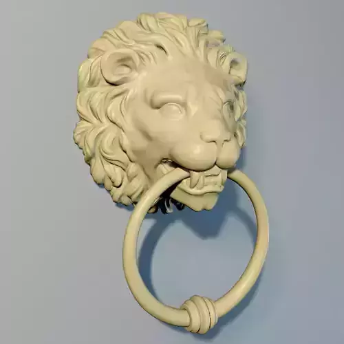 Lion Door knob