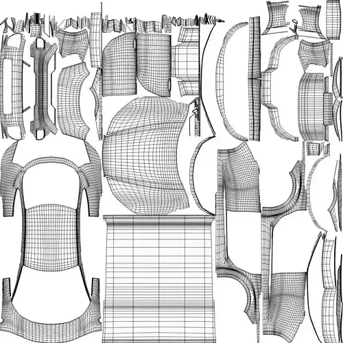 Alpha car with different parts