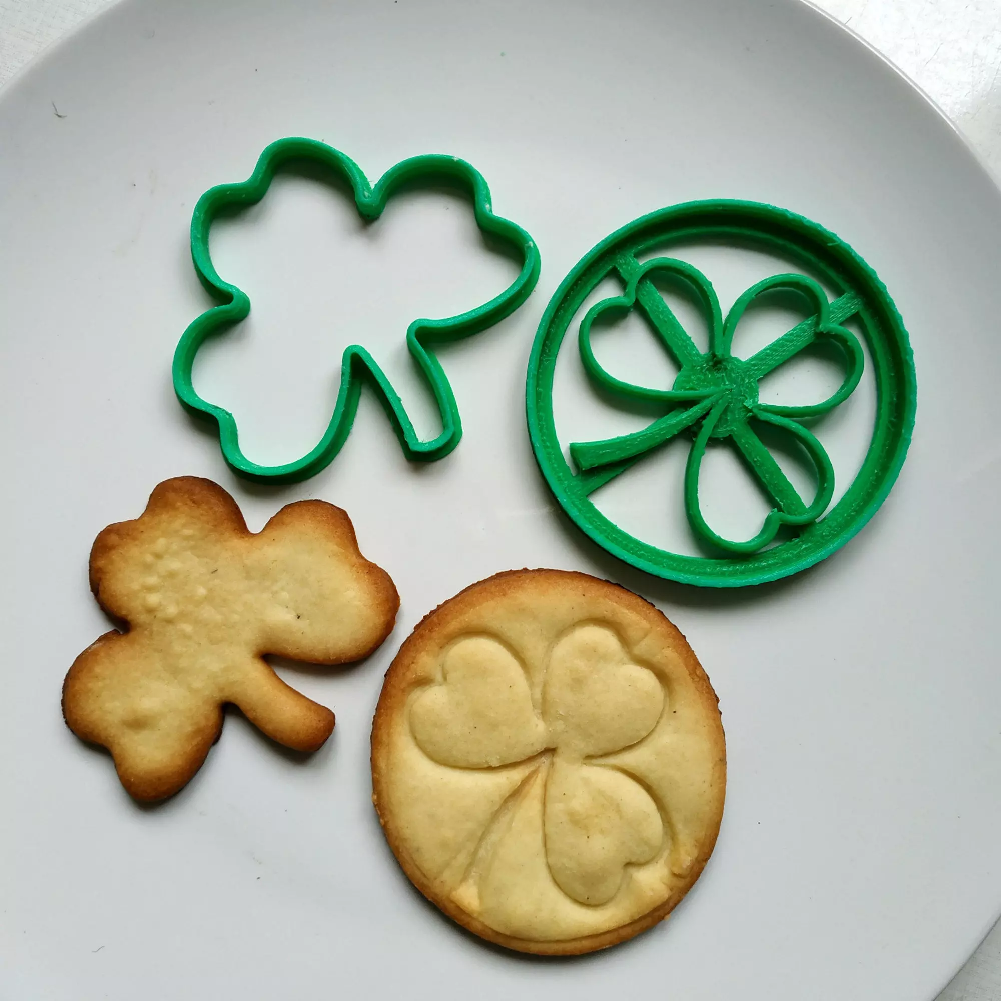 Cookie cutters Shamrock 3D print model