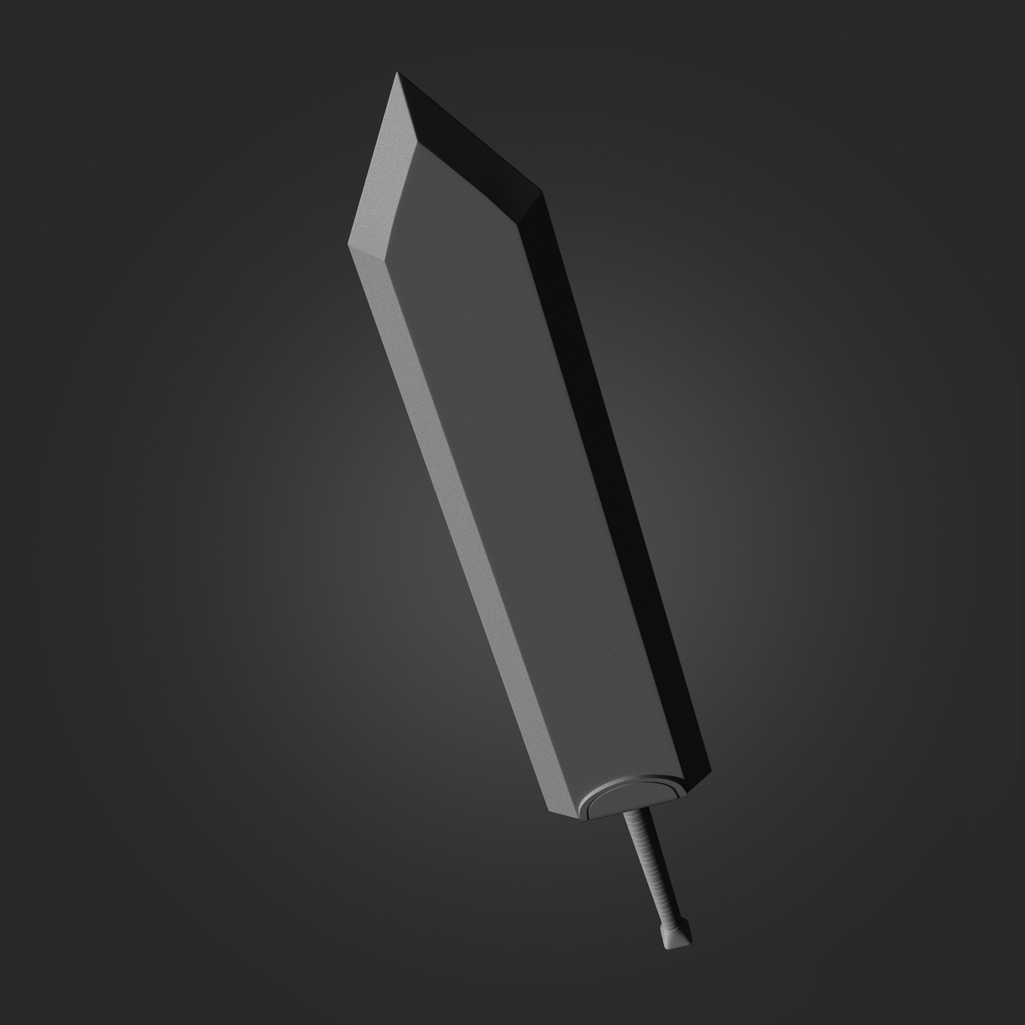 Dragon Slayer Sword from Berserk 3D print model_1