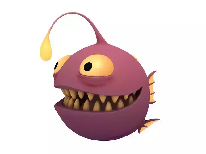 Angler Fish 3D model