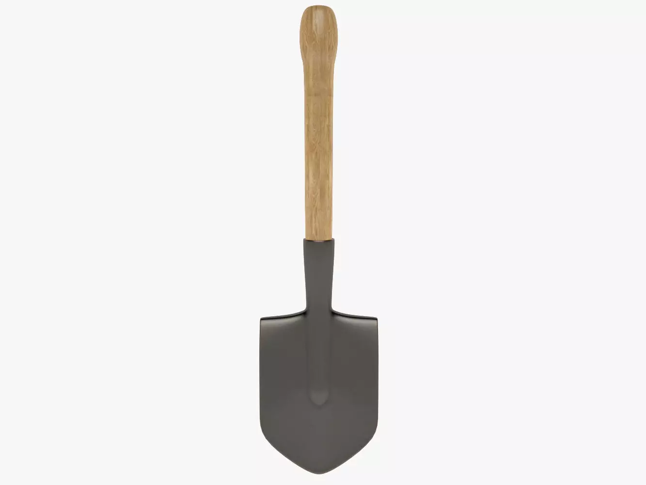 Shovel garden spade 3D model_0