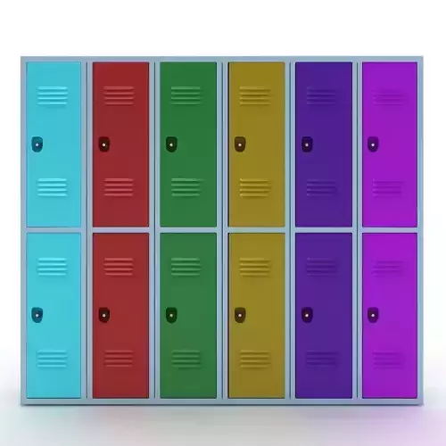 Locker colorful lockers