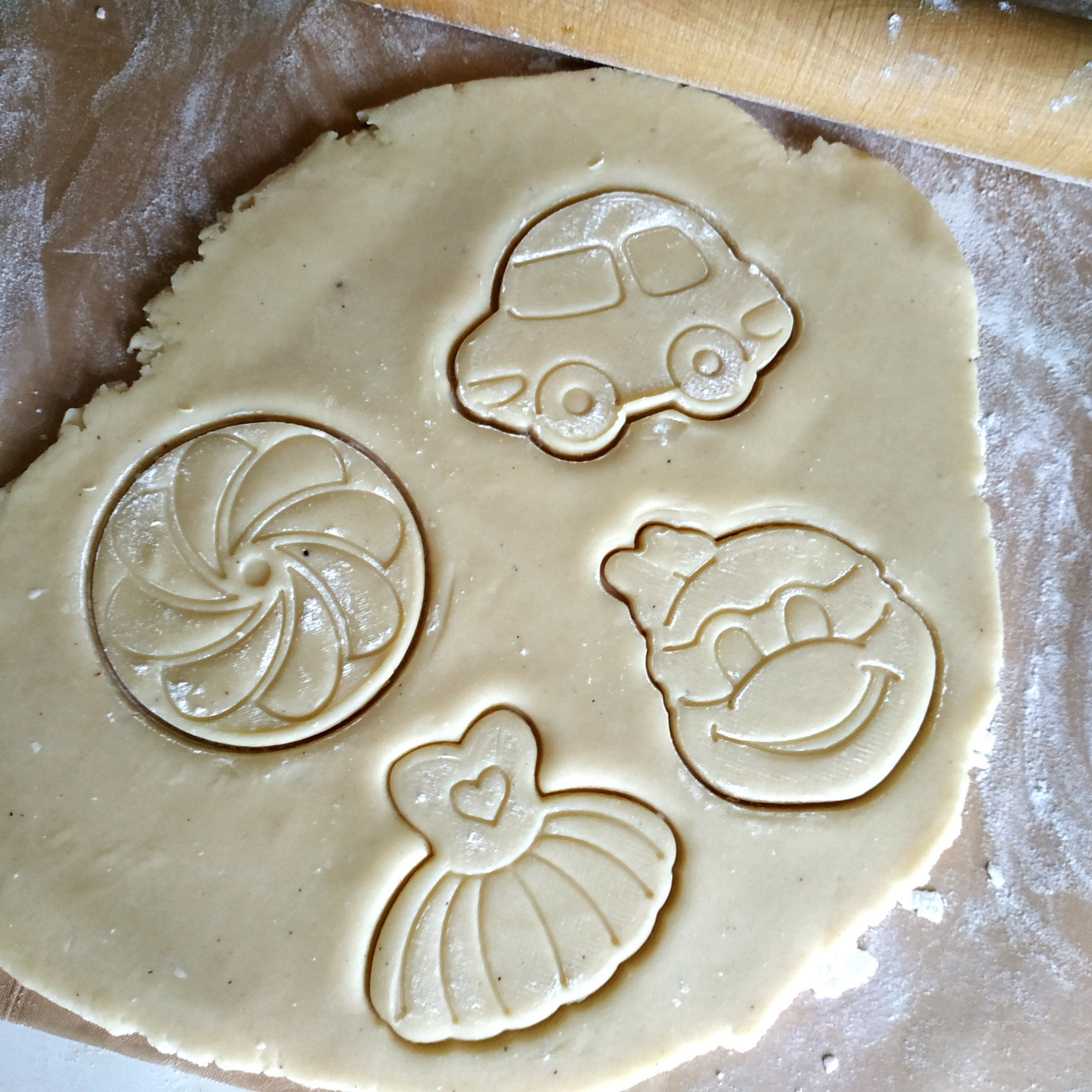 Cookie cutters set toys 3D print model_5