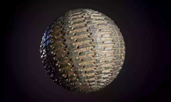 Tank Tred Military Dirty Seamless PBR Texture