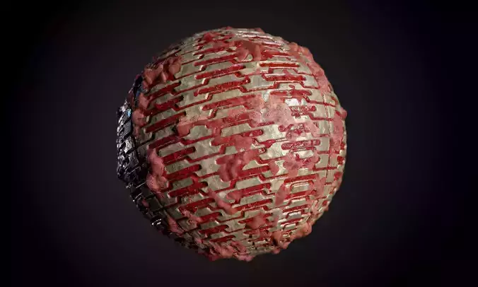 Tank Tred Military Dirty Seamless PBR Texture