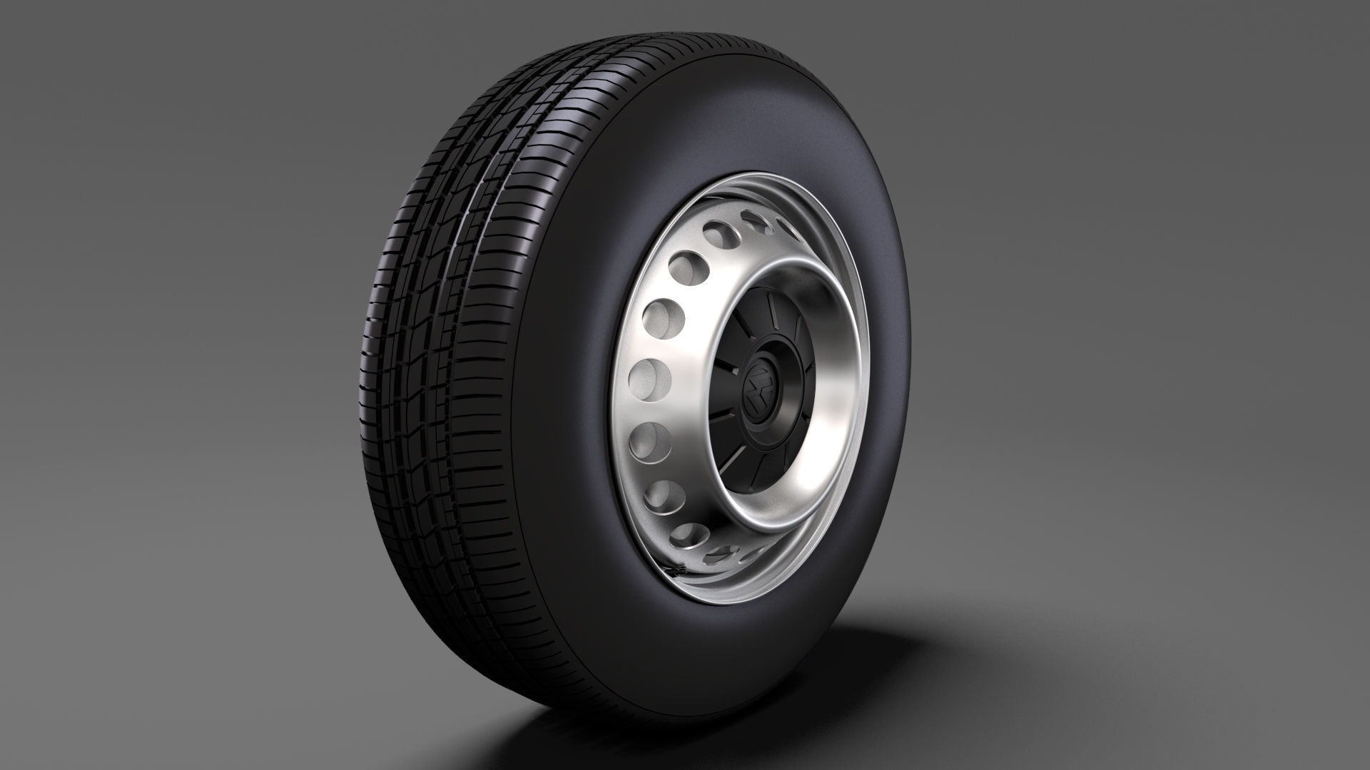 WV Crafter Chassi wheel 2017 3D model_1