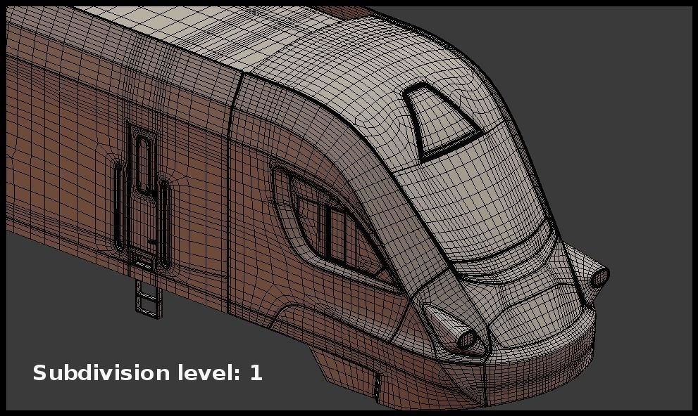 Moscow metro and Ivolga train 3D Model Collection_21