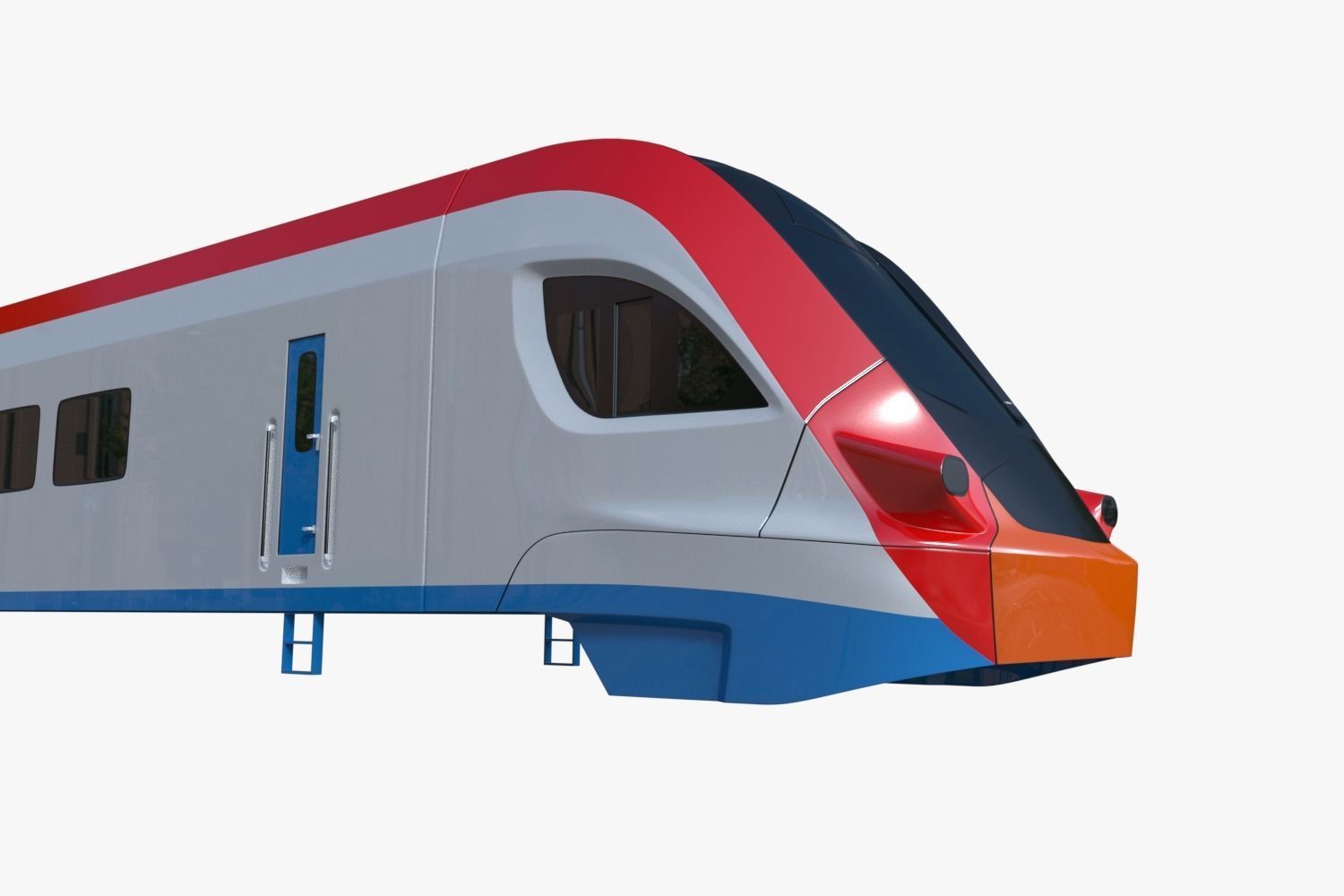 Moscow metro and Ivolga train 3D Model Collection_15