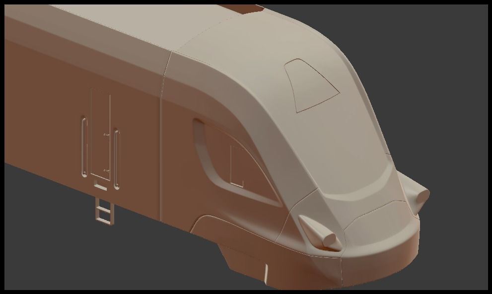 Moscow metro and Ivolga train 3D Model Collection_19