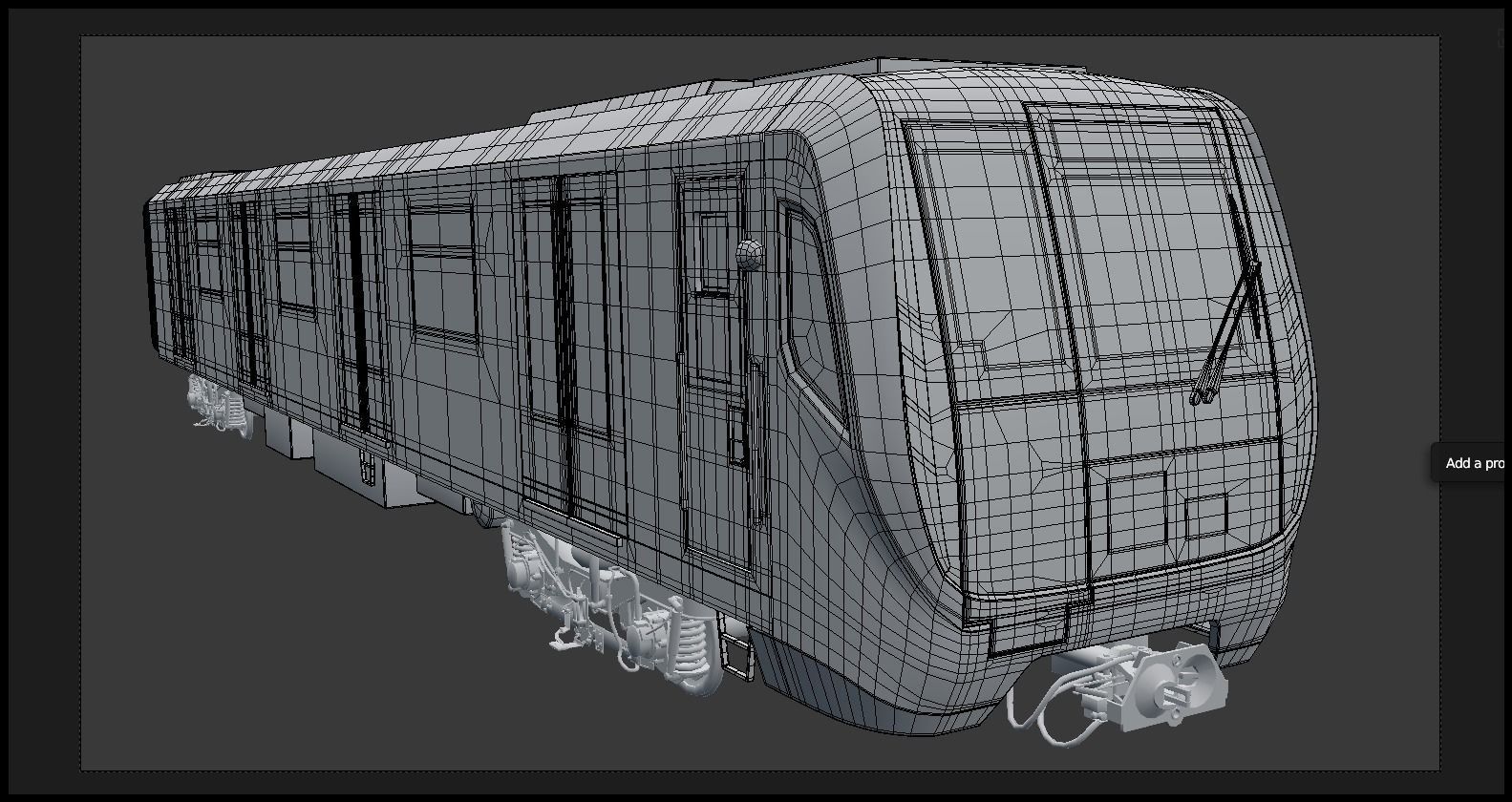 Moscow metro and Ivolga train 3D Model Collection_3