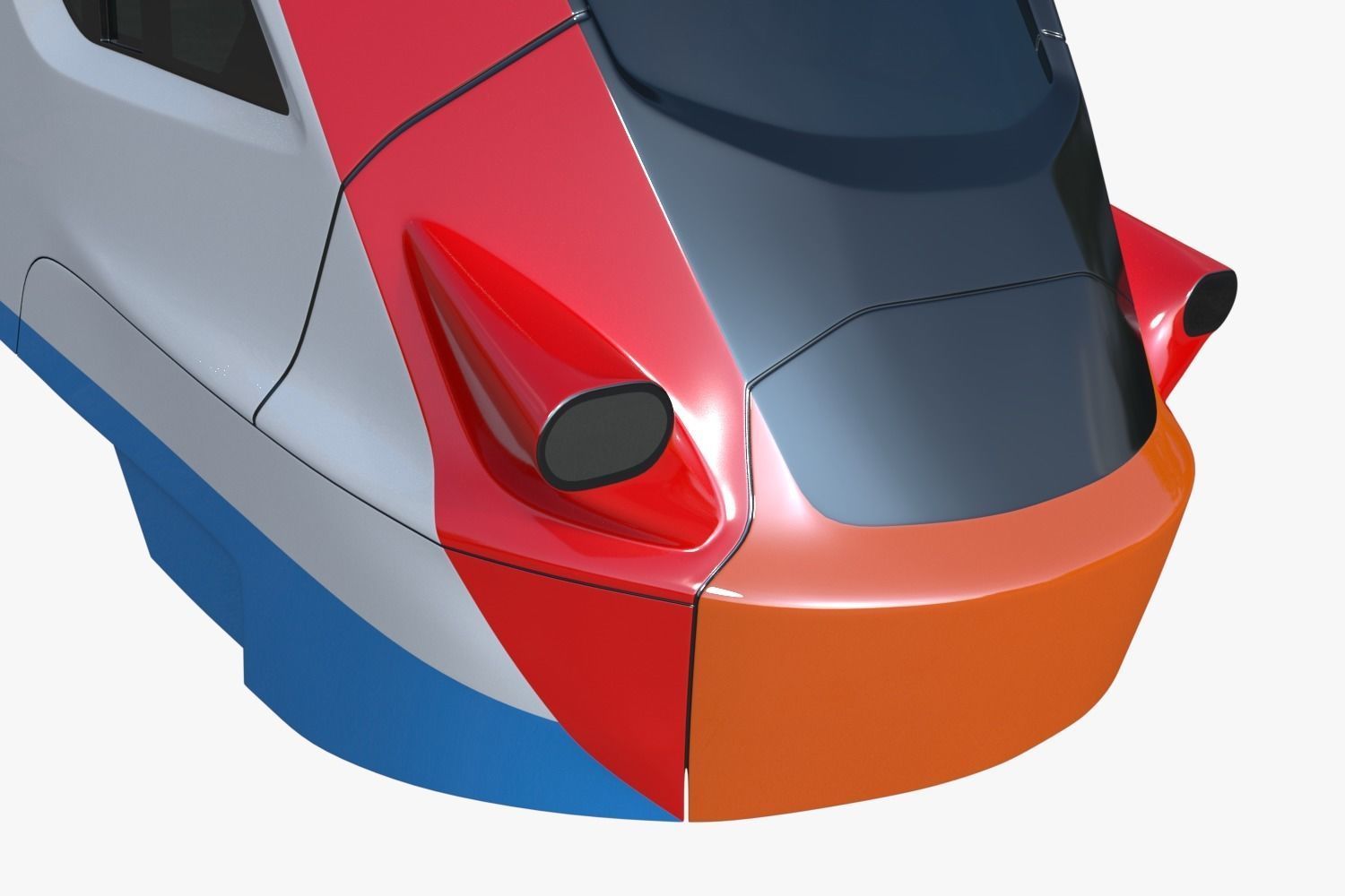 Moscow metro and Ivolga train 3D Model Collection_18