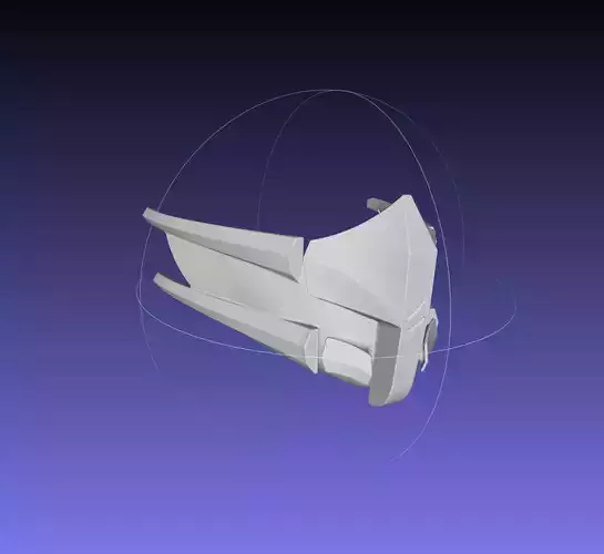 Mortal Kombat Smoke Alternate Costume Mask 3D print model