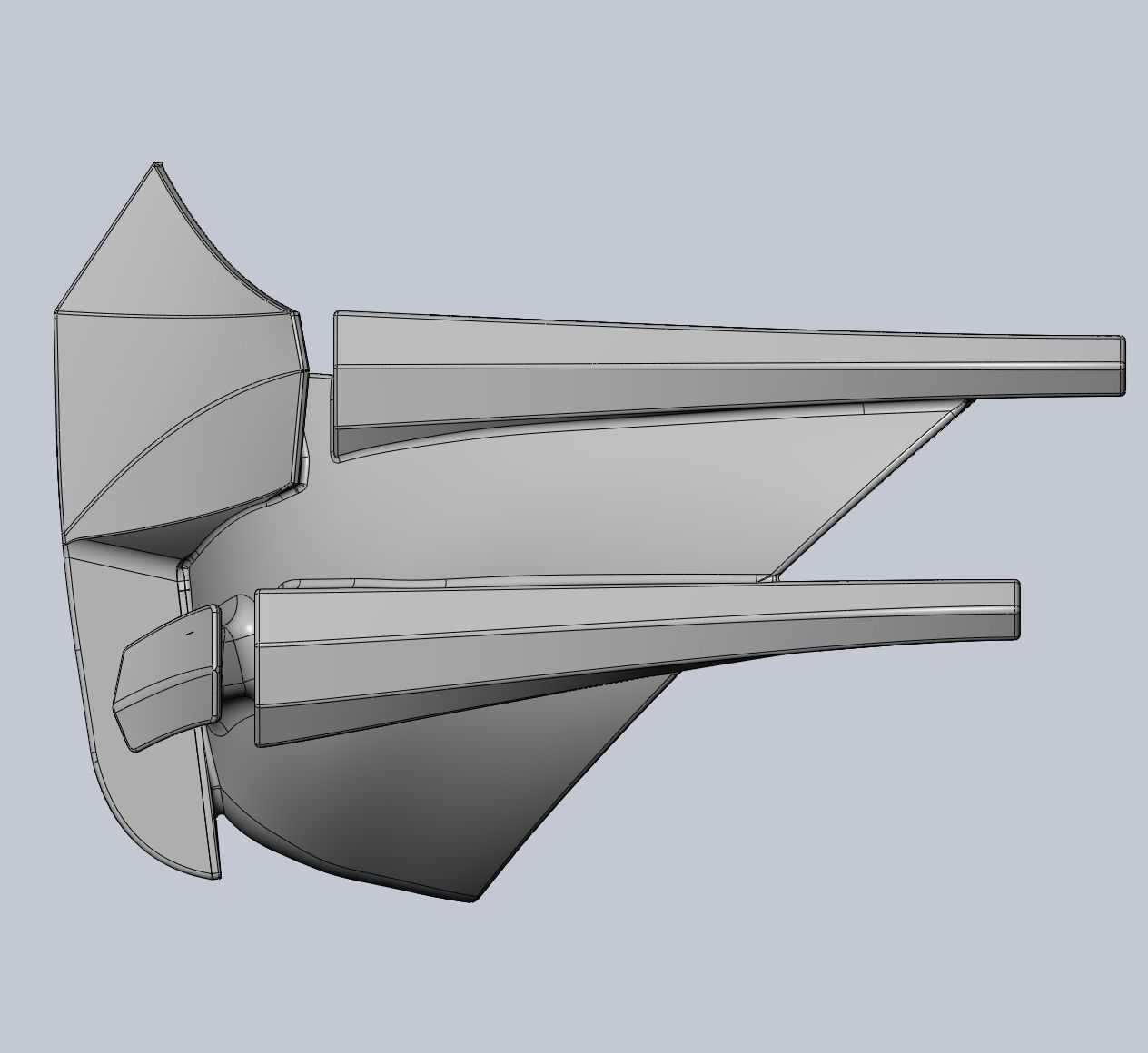 Mortal Kombat Smoke Alternate Costume Mask 3D print model_16